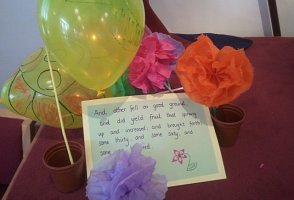 The parable of the sower 9th June Messy Church Good Soil