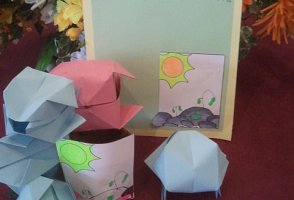 The parable of the sower 9th June Messy Church Rocks!!